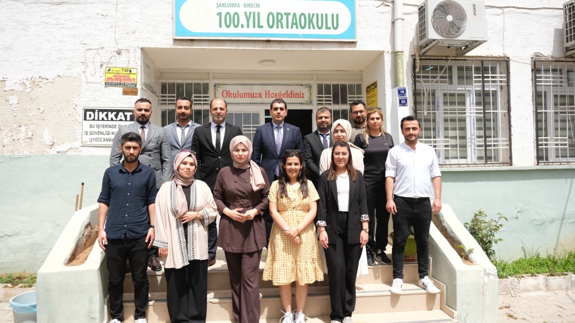 Sayın Kaymakamımız Mustafa GÜRBÜZ ve Sayın İlçe Milli Eğitim Müdürümüz Mehdi TURĞUT Okulumuzu Ziyaret Etti